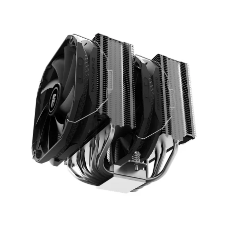 COOLER  DEEPCOOL, skt. universal, racire cu aer, vent. 140 mm x 2, 1400 rpm, &quot;ASSASSIN III&quot;