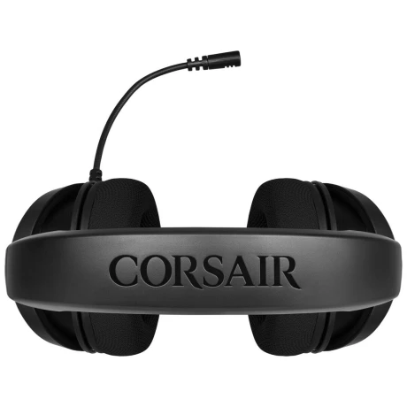 CASTI Corsair, &quot;HS45 Surround&quot;, cu fir, gaming, utilizare multimedia, smartphone, microfon pe brat, detasabil, conectare prin Jack 3.5 mm, USB 2.0, negru, &quot;CA-9011220-EU&quot;, (include TV 0.75 lei)