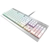 TASTATURA CORSAIR - gaming cu fir, 104 taste, format standard , mecanica, switch Cherry MX Speed, USB, alb, &quot;CH-9109114-NA&quot; (include TV 0.75 lei)