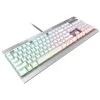 TASTATURA CORSAIR - gaming cu fir, 104 taste, format standard , mecanica, switch Cherry MX Speed, USB, alb, &quot;CH-9109114-NA&quot; (include TV 0.75 lei)