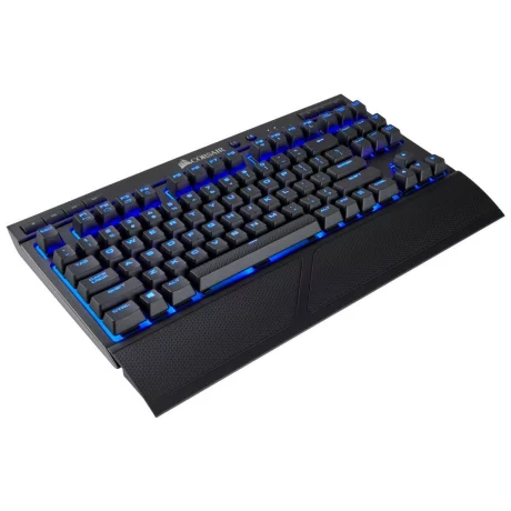 TASTATURA CORSAIR - gaming wireless | cu fir, 87 taste, format TKL , mecanica, switch Cherry MX, Bluetooth | Wireless (2.4 GHz) | USB, negru, &quot;CH-9145030-NA&quot; (include TV 0.75 lei)