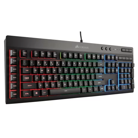 TASTATURA CORSAIR - gaming cu fir, 110 taste, format standard, USB, negru, &quot;CH-9206015-NA&quot; (include TV 0.75 lei)