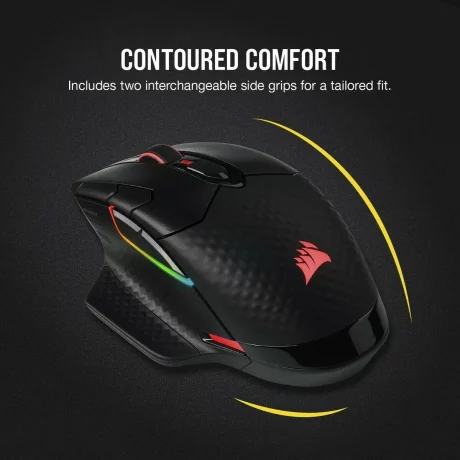 Mouse gaming wireless CORSAIR  Dark Core RGB Pro SE negru CH-9315511-EU