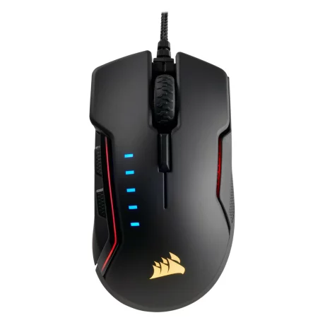 MOUSE CORSAIR - gaming, &quot;GLAIVE RGB&quot; , cu fir, optic, USB, 16000 dpi, 6/1, iluminare, butoane programabile, negru, &quot;CH-9302011-EU&quot;, (include TV 0.15 lei)