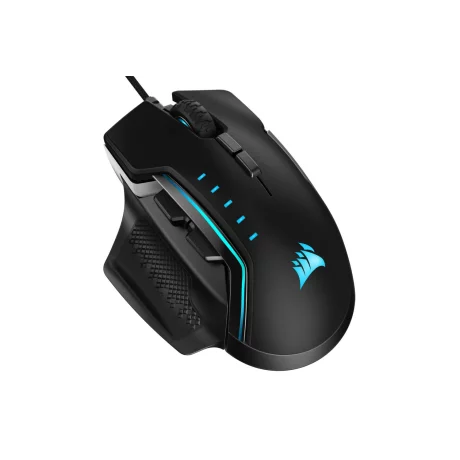 MOUSE CORSAIR - gaming, &quot;GLAIVE RGB PRO Alu&quot; , cu fir, optic, USB, 18000 dpi, 7/1, iluminare, butoane programabile, negru, &quot;CH-9302311-EU&quot;, (include TV 0.15 lei)