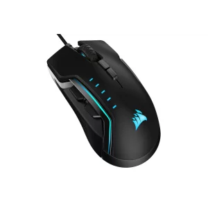 MOUSE CORSAIR - gaming, &quot;GLAIVE RGB PRO Alu&quot; , cu fir, optic, USB, 18000 dpi, 7/1, iluminare, butoane programabile, negru, &quot;CH-9302311-EU&quot;, (include TV 0.15 lei)