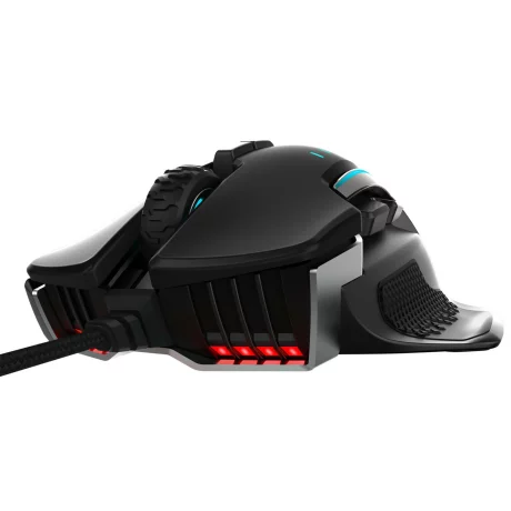 MOUSE CORSAIR - gaming, &quot;GLAIVE RGB PRO Alu&quot; , cu fir, optic, USB, 18000 dpi, 7/1, iluminare, butoane programabile, negru, &quot;CH-9302311-EU&quot;, (include TV 0.15 lei)