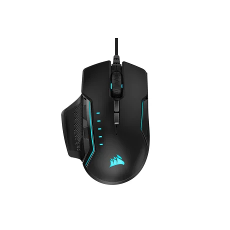 MOUSE CORSAIR - gaming, &quot;GLAIVE RGB PRO Alu&quot; , cu fir, optic, USB, 18000 dpi, 7/1, iluminare, butoane programabile, negru, &quot;CH-9302311-EU&quot;, (include TV 0.15 lei)