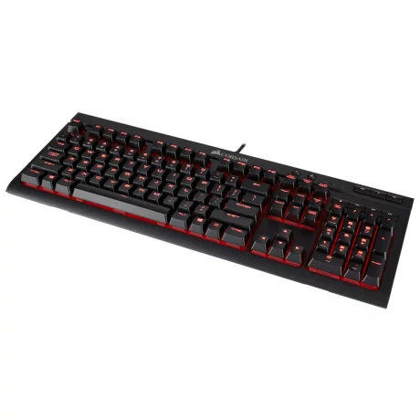 TASTATURA CORSAIR - gaming, &quot;K68 &quot;, cu fir, 113 taste, format standard , mecanica, switch Cherry MX Speed, USB, negru, &quot;CH-9102020-NA&quot; (include TV 0.75 lei)