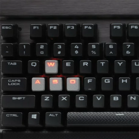 TASTATURA CORSAIR - gaming, &quot;K70 Rapidfire&quot;, cu fir, 111 taste, format standard , mecanica, switch Cherry MX Speed, USB, negru, &quot;CH-9101024-NA&quot; (include TV 0.75 lei)