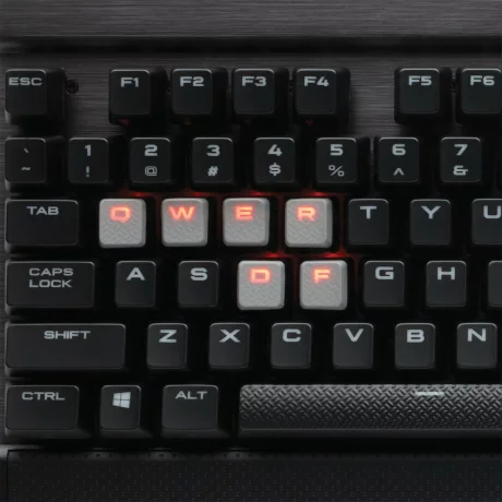 TASTATURA CORSAIR - gaming, &quot;K70 Rapidfire&quot;, cu fir, 111 taste, format standard , mecanica, switch Cherry MX Speed, USB, negru, &quot;CH-9101024-NA&quot; (include TV 0.75 lei)