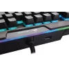 TASTATURA CORSAIR - gaming, &quot;K95 Platinum&quot;, cu fir, 118 taste, format standard , mecanica, switch Cherry MX Speed, USB, negru, &quot;CH-9127014-NA&quot; (include TV 0.75 lei)