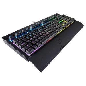 TASTATURA CORSAIR - gaming, &quot;K68&quot;, cu fir, 113 taste, format standard , mecanica, switch Cherry MX Red, USB, negru, &quot;CH-9102010-NA&quot; (include TV 0.75 lei)