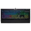 TASTATURA CORSAIR - gaming, &quot;K68&quot;, cu fir, 113 taste, format standard , mecanica, switch Cherry MX Red, USB, negru, &quot;CH-9102010-NA&quot; (include TV 0.75 lei)