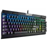 TASTATURA CORSAIR - gaming, &quot;K70&quot;, cu fir, 112 taste, format standard , mecanica, switch Cherry MX Brown, USB, negru, &quot;CH-9109012-NA&quot; (include TV 0.75 lei)