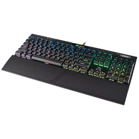 TASTATURA CORSAIR - gaming, &quot;K70&quot;, cu fir, 112 taste, format standard , mecanica, switch Cherry MX Brown, USB, negru, &quot;CH-9109012-NA&quot; (include TV 0.75 lei)