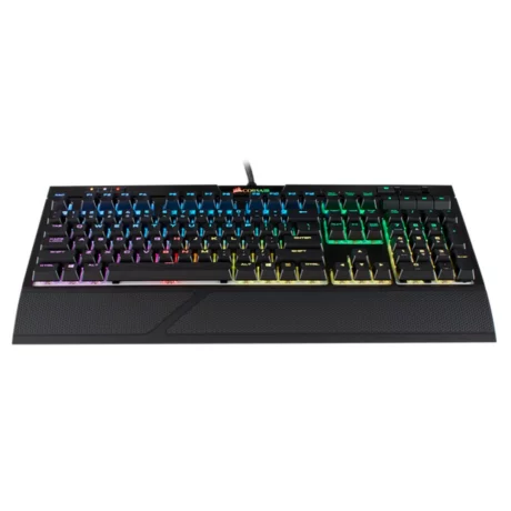 TASTATURA CORSAIR - gaming, &quot;K70&quot;, cu fir, 112 taste, format standard , mecanica, switch Cherry MX Speed, USB, negru, &quot;CH-9109014-NA&quot; (include TV 0.75 lei)