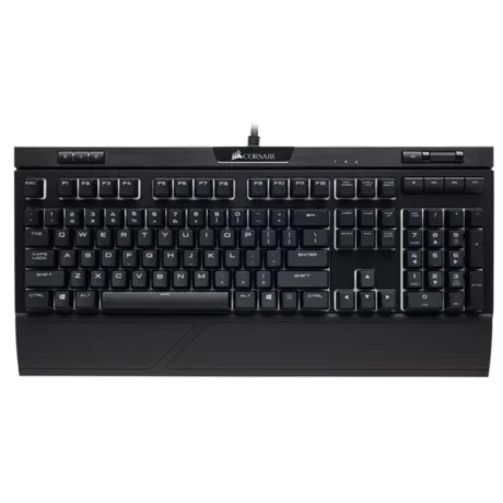 TASTATURA CORSAIR - gaming, &quot;K70&quot;, cu fir, 112 taste, format standard , mecanica, switch Cherry MX Speed, USB, negru, &quot;CH-9109014-NA&quot; (include TV 0.75 lei)