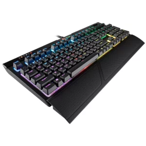 TASTATURA CORSAIR - gaming, &quot;K70&quot;, cu fir, 112 taste, format standard , mecanica, switch Cherry MX Speed, USB, negru, &quot;CH-9109014-NA&quot; (include TV 0.75 lei)