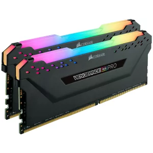 Memorii CORSAIR DDR4 16 GB, frecventa 3200 MHz, 8 GB x 2 module,  radiator, iluminare RGB, &quot;CMW16GX4M2C3200C16&quot;