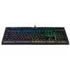 TASTATURA CORSAIR - gaming, &quot;STRAFE&quot;, cu fir, 112 taste, format standard , mecanica, switch Cherry MX Silent, USB, negru, &quot;CH-9104113-NA&quot; (include TV 0.75 lei)