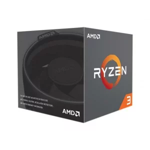 CPU AMD, skt. AM4 AMD Ryzen 3, 3100, frecventa 3.6 GHz, turbo 3.9 GHz, 4 nuclee, putere 65 W, cooler, &quot;100-100000284BOX&quot;