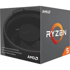 CPU AMD, skt. AM4 AMD Ryzen 5, 2600, frecventa 3.4 GHz, turbo 3.9 GHz, 6 nuclee, putere 65 W, cooler, &quot;YD2600BBAFBOX&quot;