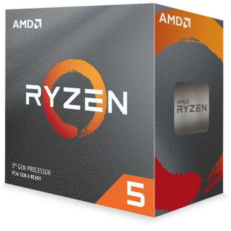 CPU AMD, skt. AM4 AMD Ryzen 5, 3600, frecventa 3.6 GHz, turbo 4.2 GHz, 6 nuclee, putere 65 W, cooler, &quot;100-100000031BOX&quot;