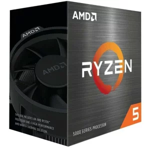 CPU AMD, skt. AM4 AMD Ryzen 5, 5600X , frecventa 3.7 GHz, turbo 4.6 GHz, 6 nuclee, putere 65 W, cooler, &quot;100-100000065BOX&quot;