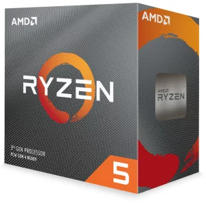 CPU AMD, skt. AM4 AMD Ryzen 5, 3600X, frecventa 3.8 GHz, turbo 4.4 GHz, 6 nuclee, putere 95 W, cooler, &quot;100-100000022BOX&quot;