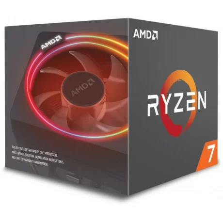 CPU AMD, skt. AM4 AMD Ryzen 7, 2700X, frecventa 3.7 GHz, turbo 4.3 GHz, 8 nuclee, putere 105 W, cooler, &quot;YD270XBGAFBOX&quot;