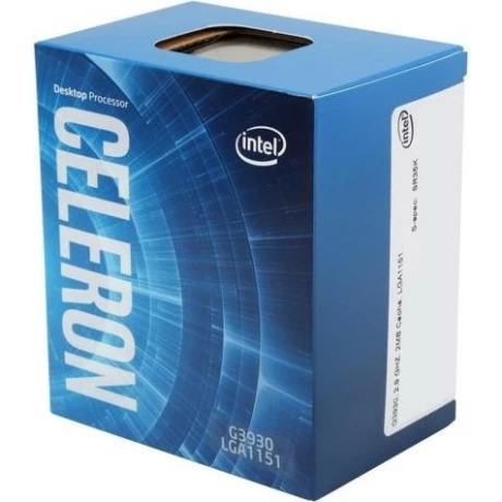 CPU INTEL, skt. LGA 1151 Intel Celeron, G3930, frecventa 2.9 GHz, turbo 2.9 GHz, 2 nuclee, putere 51 W, cooler, &quot;BX80677G3930&quot;