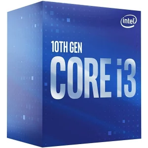 CPU INTEL, skt. LGA 1200 Core i3, i3-10100F, frecventa 3.6 GHz, turbo 4.3 GHz, 4 nuclee, putere 65 W, cooler, &quot;BX8070110100F&quot;