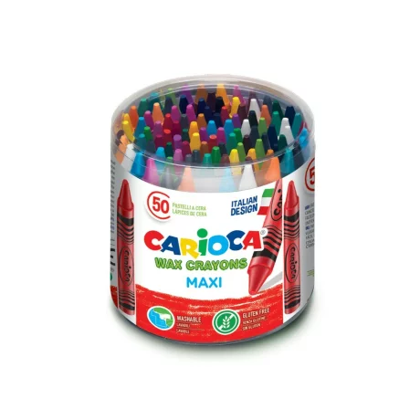 Creioane cerate Carioca Maxi 50/set