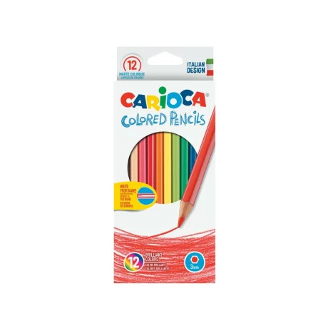 Creioane colorate Carioca  12/set