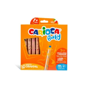 Creioane colorate Carioca 3:1 Baby 1+ 10/set