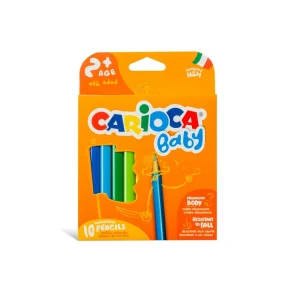 Creioane colorate Carioca Baby 2+ 10/set