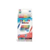 Creioane color Carioca BiColor 12/set