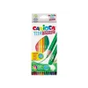 Creioane colorate cu radiera Carioca Tita Erasable, 12 culori