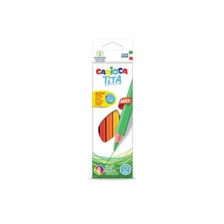 Creioane color Tita Maxi 6/set