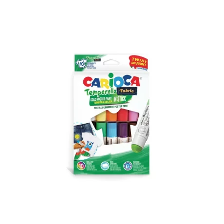 Creion-tempera Temperello Fabric Carioca 10/set