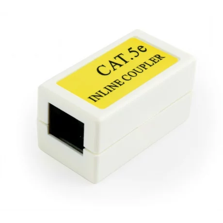 CUPLA RJ-45 GEMBIRD pt. cablu UTP, Cat5e, RJ-45 (M) x 2, plastic, 1 buc, &quot;NCA-LC5E-001&quot;