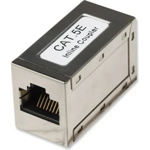 CUPLA RJ-45 INTELLINET pt. cablu FTP, Cat5e, RJ-45 (M) x 2, ecranat, metal, 1 buc, &quot;504768&quot;