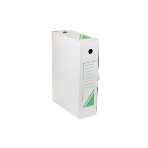 Cutie carton pentru arhivare 100mm Verde