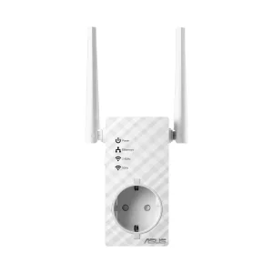 RANGE EXTENDER ASUS wireless, 750 Mbps, 1 port 10/100 Mbps, antena externa x 2, 2.4 - 5 GHz, &quot;RP-AC53&quot;