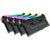Memorii CORSAIR DDR4 64 GB, frecventa 3000 MHz, 16 GB x 4 module,  radiator, iluminare RGB, &quot;CMW64GX4M4D3000C16&quot;