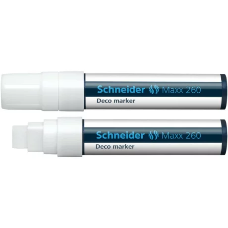 Deco Marker Schneider Maxx 260 Alb