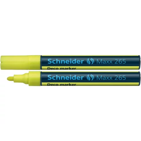 Deco Marker Schneider Maxx 265 Galben