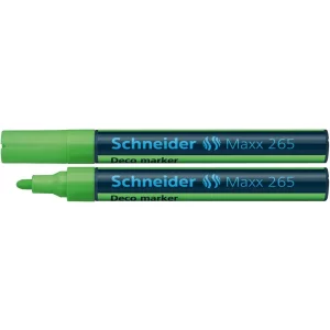 Deco Marker Schneider Maxx 265 Verde