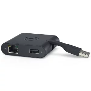 DOCKING Station DELL DELL, conectare PC USB Type C, USB 3.0 x 1, porturi video VGA x 1 | HDMI x 1, RJ-45, negru, &quot;470-ABRY-05&quot;